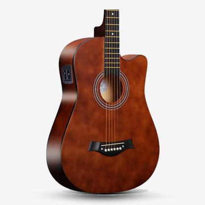 ZETA Series 38 inch Semi Acoustic Guitar with 2 band EQ / Pick Up - ( RCStromm / Gamma )