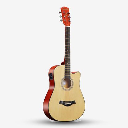 ZETA Series 38 inch Semi Acoustic Guitar with 2 band EQ / Pick Up - ( RCStromm / Gamma )