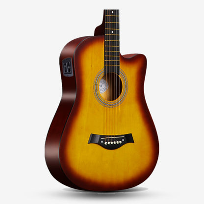 ZETA Series 38 inch Semi Acoustic Guitar with 2 band EQ / Pick Up - ( RCStromm / Gamma )