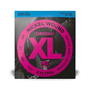 D'Addario EXL170-5 Regular Light Nickel Wound 5-string Long Scale Bass Strings - .045-.130 ( 045-.130  )