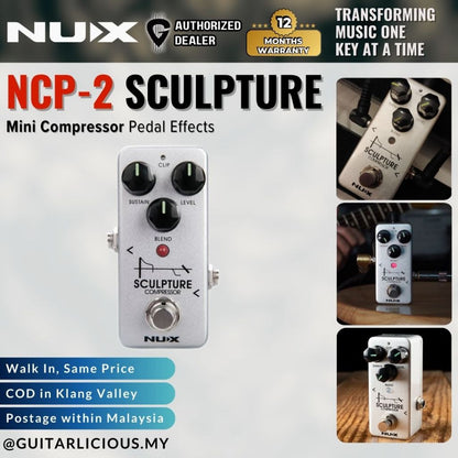 NUX NCP-2 Sculpture Mini Compressor Pedal ( NCP2 )