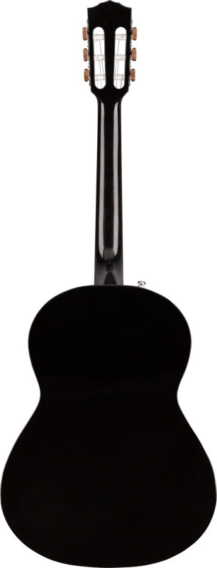 Fender CN-60S Nylon String Classical Guitar, Walnut FB - Black