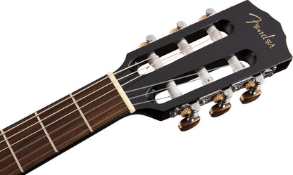 Fender CN-60S Nylon String Classical Guitar, Walnut FB - Black