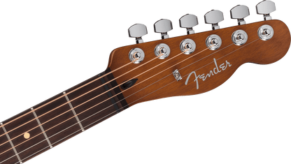 Fender Acoustasonic Standard Telecaster Electric Guitar, Rosewood Fretboard,Black
