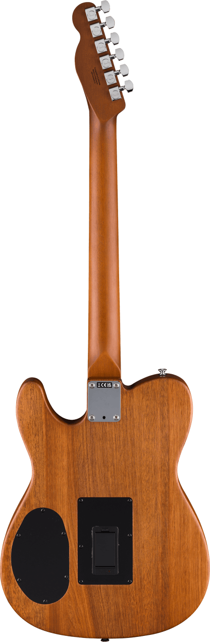 Fender Acoustasonic Standard Telecaster Electric Guitar, Rosewood Fretboard, Aged Natural