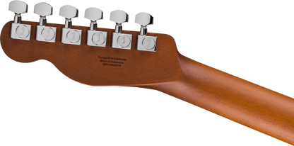 Fender Acoustasonic Standard Telecaster Electric Guitar, Rosewood Fretboard, Aged Natural
