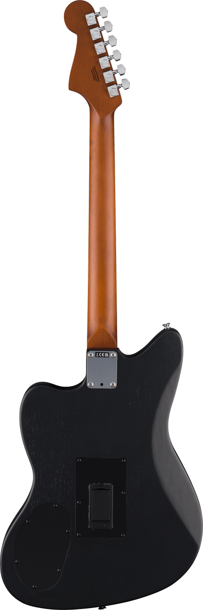 Fender Standard Acoustasonic Jazzmaster Guitar, Rosewood Fretboard, Black