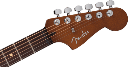 Fender Standard Acoustasonic Jazzmaster Guitar, Rosewood Fretboard, Aged Natural