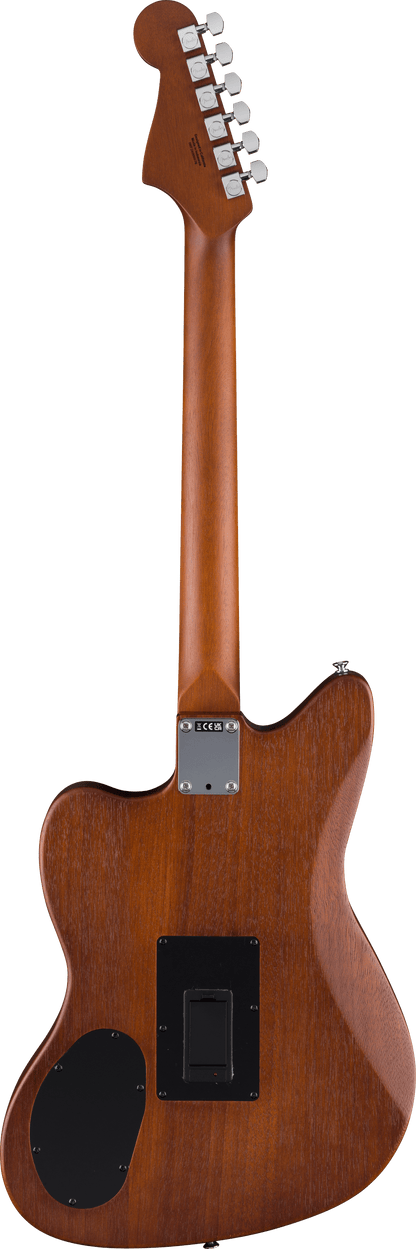 Fender Standard Acoustasonic Jazzmaster Guitar, Rosewood Fretboard, Honey Burst