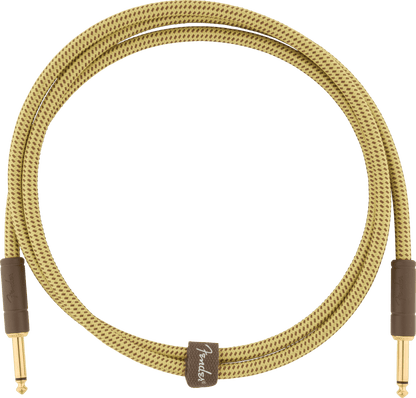Fender Deluxe Series Instrument Cable, 5ft, Tweed