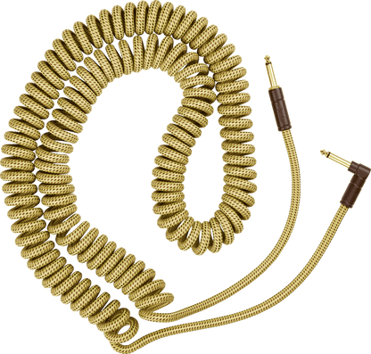 Fender Deluxe Coil Guitar Cable, Tweed, 30ft