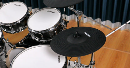 Avatar A61 Professional 9-Piece Mesh Kit Electric Drum Set with Shell (5PC Drum Pad, 4PC Cymbal Pad)