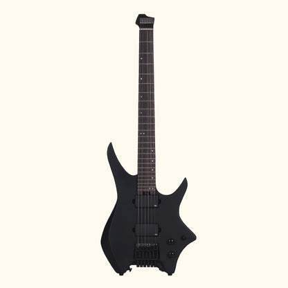 HILS NEXT HN3 Headless Electric Guitar - Satin Black (2)