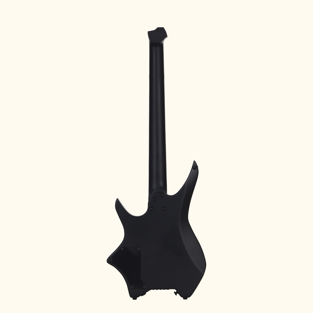 HILS NEXT HN3 Headless Electric Guitar - Satin Black (5)