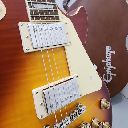 Epiphone 1959 Les Paul Standard Outfit Double Closed Humbucker Electric Guitar - Aged Southern Fade (ENL59-ASF-NH3)