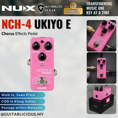 NUX NCH-4 Ukiyo E Chorus Effects Pedal ( NCH4 )