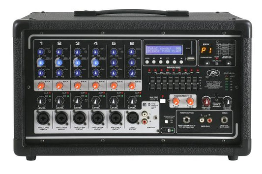 Peavey PVi 6500 6-channel 400W Powered Mixer