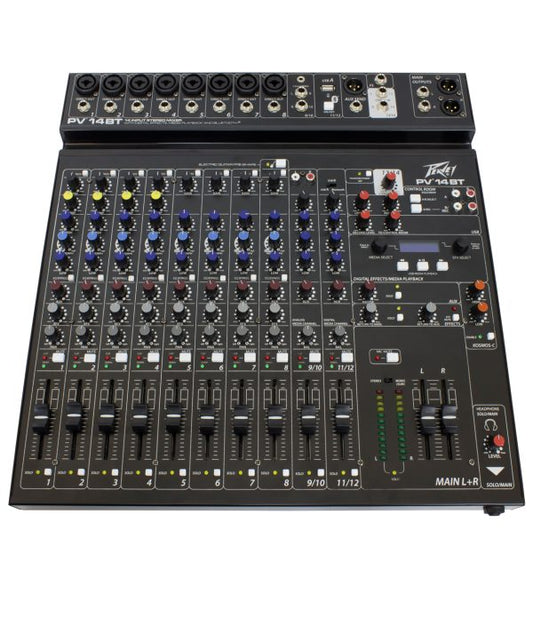 Peavey PV14 BT Mixer with Bluetooth and Effects