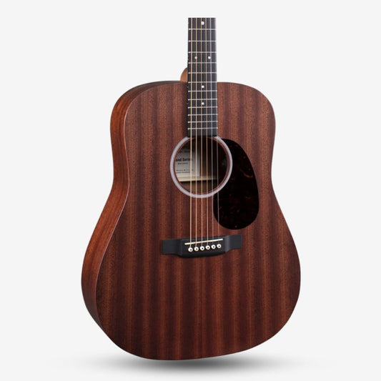 Martin D-10E Sapele Road Series Dreadnought Acoustic-Electric Guitar, Full Solid Sapele Fishman® MX-T Preamp D10E-SAP / D 10E