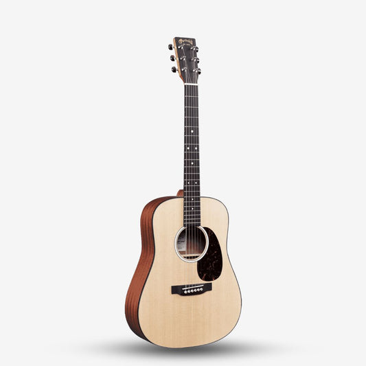 Martin DJR-10 02 Spruce Dreadnought Junior Acoustic Guitar Sitka Spruce Top Sapele Back & Side With Gig Bag