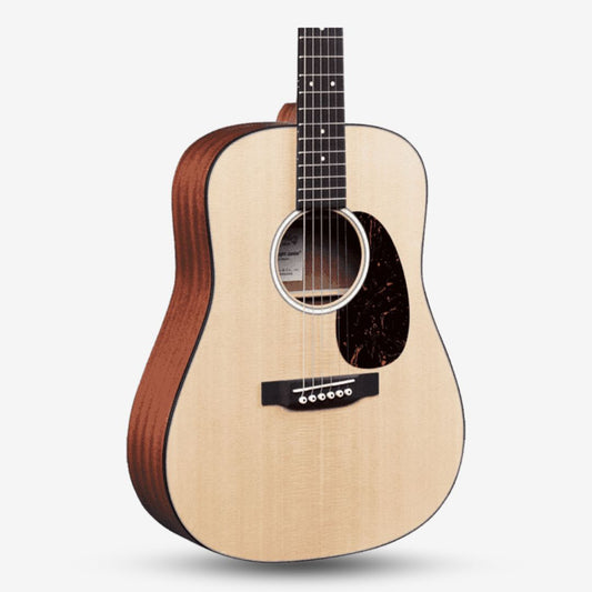 Martin DJR-10 02 Spruce Dreadnought Junior Acoustic Guitar Sitka Spruce Top Sapele Back & Side With Gig Bag