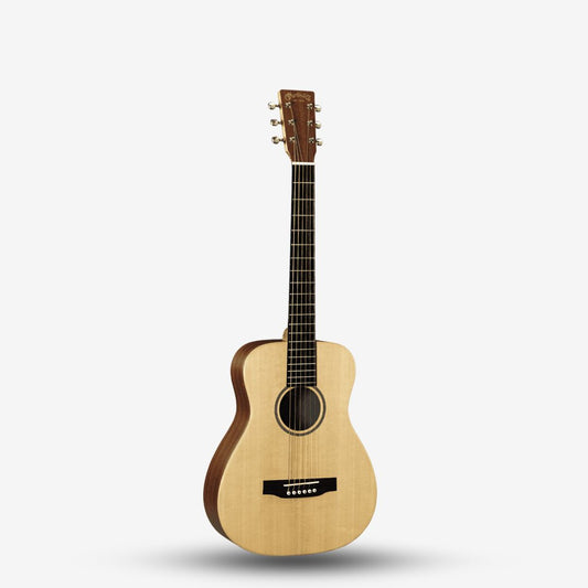 Martin LX1 Little Martin X Series Solid Sitka Spruce Top Mahogany HLP B&S Acoustic Guitar With Gig Bag