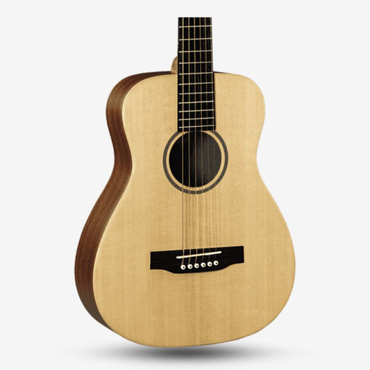 Martin LX1 Little Martin X Series Solid Sitka Spruce Top Mahogany HLP B&S Acoustic Guitar With Gig Bag