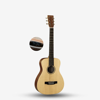 Martin LX1E Little Martin X Series Solid Sitka Spruce Top Acoustic-Electric Guitar With Fishman® Sonitone Preamp