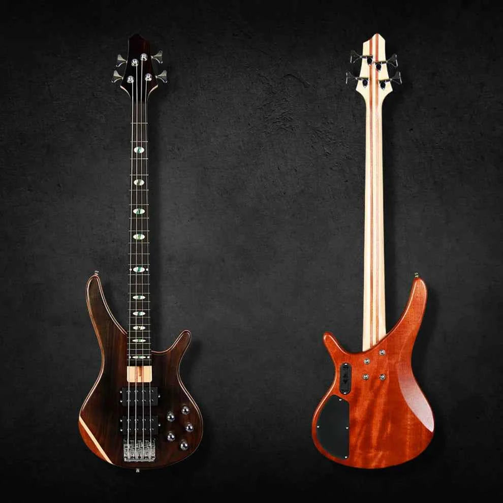 SQOE SB-SCT4BS 24 Frets 4 String Active Bass Guitar