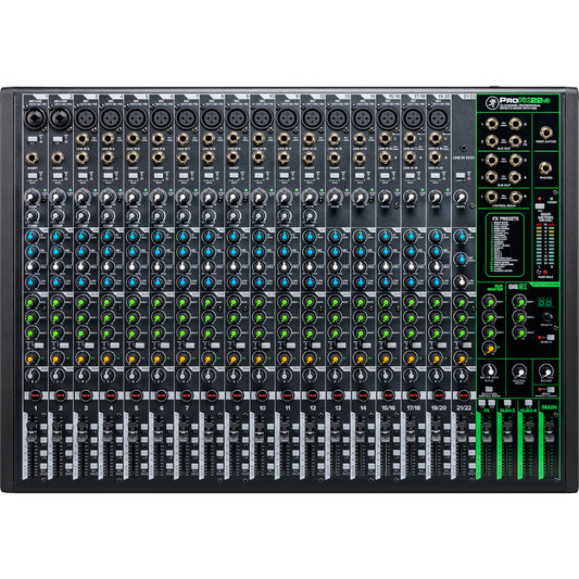 Mackie ProFX22v3 22 Channel Mixer Compact USB Mixers With Effects