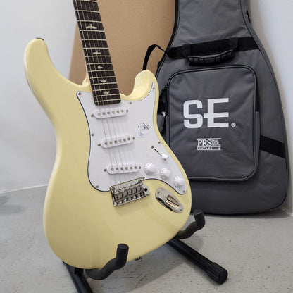 PRS SE John Mayer Signature Series Silver Sky Electric Guitar, Moon White (P13-109639-3J-J2R3J)