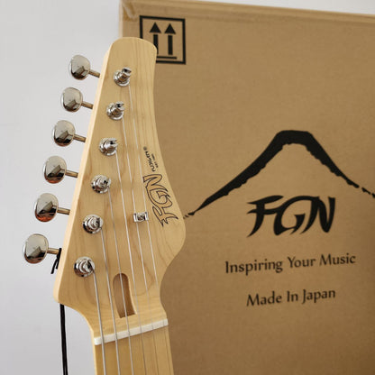 FUJIGEN FGN JOS2TDM J-Standard Odyssey Series (HSS) Stratocaster w/ tremolo Electric Guitar, Maple FB (Made In Japan) - Shell Pink