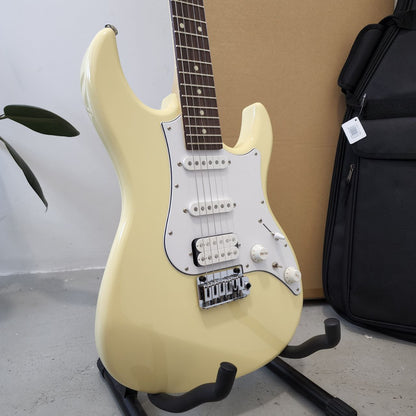 FUJIGEN FGN JOS2TDR J-Standard Odyssey Series (HSS) Stratocaster w/ tremolo Electric Guitar, Rosewood FB (Made In Japan) - Ivory