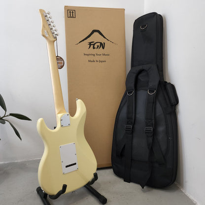 FUJIGEN FGN JOS2TDR J-Standard Odyssey Series (HSS) Stratocaster w/ tremolo Electric Guitar, Rosewood FB (Made In Japan) - Ivory