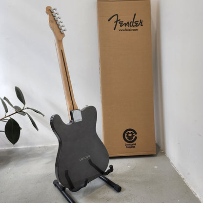 Squier by Fender Affinity Series Telecaster Deluxe Electric Guitar with Double Humbucker (HH) , Laurel FB, Charcoal Frost Metallic