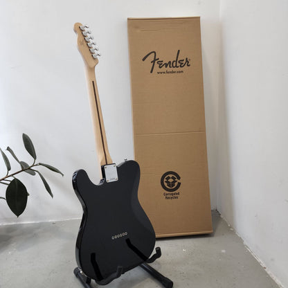 Squier by Fender Affinity Series Telecaster Deluxe Electric Guitar with Double Humbucker (HH) , Maple FB, Black