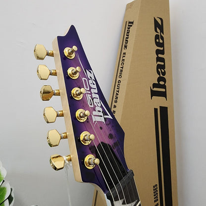 Ibanez Gio RG GRG220PA Double Humbucker (HH) Electric Guitar - Royal Purple Burst (GRG220PA-RLB / GRG-220-PA / GRG220)