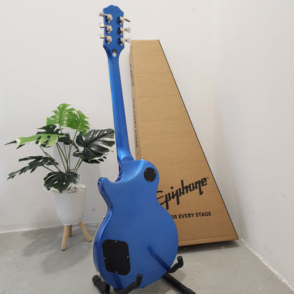 Epiphone Les Paul Modern Double Closed Humbucker Electric Guitar - Radio Blue Metallic (EILM-RBM-NH1)