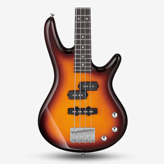 Ibanez GSRM20 4 String Passive Pick up Mikro Short-Scale Bass Guitar - Brown Sunburst ( GSRM-20 / GSRM 20 / GSRM20-BS )