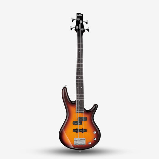 Ibanez GSRM20 4 String Passive Pick up Mikro Short-Scale Bass Guitar - Brown Sunburst ( GSRM-20 / GSRM 20 / GSRM20-BS )