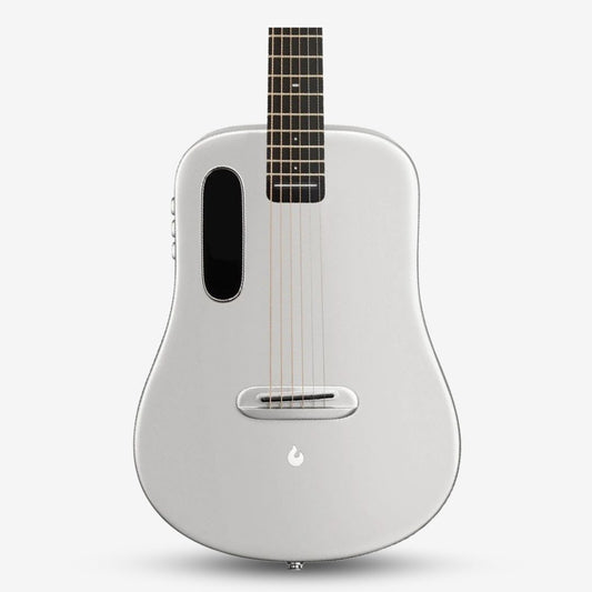 Lava Me Air 36″ Mini Carbon Acoustic-Electric Guitar Semi acoustic guitar with EQ - Silver ( Lava Me Air-SV )