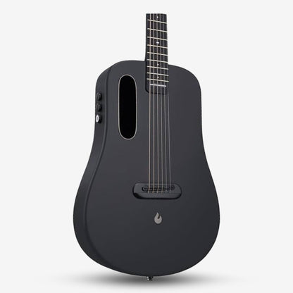 Lava Me Air 36″ Carbon Mini Acoustic-Electric Guitar Semi acoustic guitar with EQ - Space Black ( Lava Me Air-SPBK )