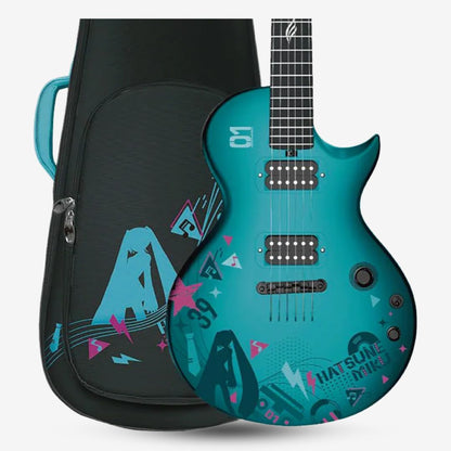 Enya Nova Go Sonic Hatsune Miku Edition Carbon Fiber composite Electric Guitar w/ Built In Speaker