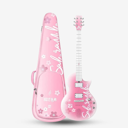 Enya Nova Go Sonic Hatsune Miku Edition Carbon Fiber composite Electric Guitar w/ Built In Speaker