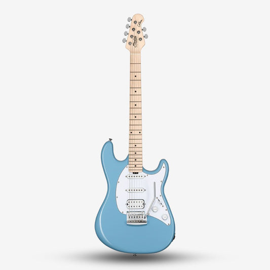 Sterling By Music Man Cutlass CT30HSS-M1 Electric Guitar with Maple Fretboard - Chopper Blue ( CT30 / CT30-HSS )