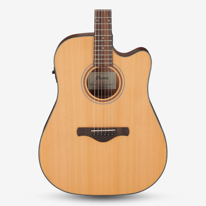 Ibanez AW65ECE Artwood Acoustic Guitar, Natural Low Gloss ( AW-65ECE / AW-65E / AW65E )