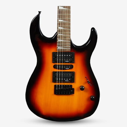 SQOE SEIB-370 Soloist Body HSH Electric Guitar with Rosewood Fretboard ( SEIB370 / SEIB / SEIB 370 )