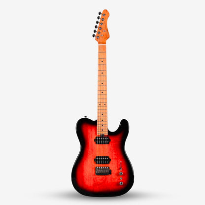 SQOE SETL450 HH Canadian Roasted Maple Fretboard Telecaster with Tremolo Electric Guitar ( SETL / SETL-450 / SETL 450 )