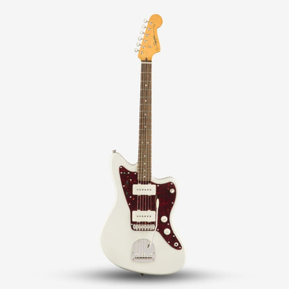 Squier Classic Vibe 60s Jazzmaster Humbucker Electric Guitar, Laurel FB, Olympic White ( CV60S )