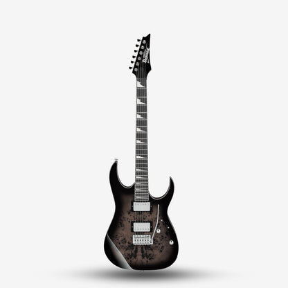 Ibanez GIO RG GRG220PA1 HH with Tremolo Electric Guitar - Transparent Brown Black Burst ( GRG220PA1-BKB / GRG220-PA1 )